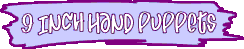 9 Inch Hand Puppets